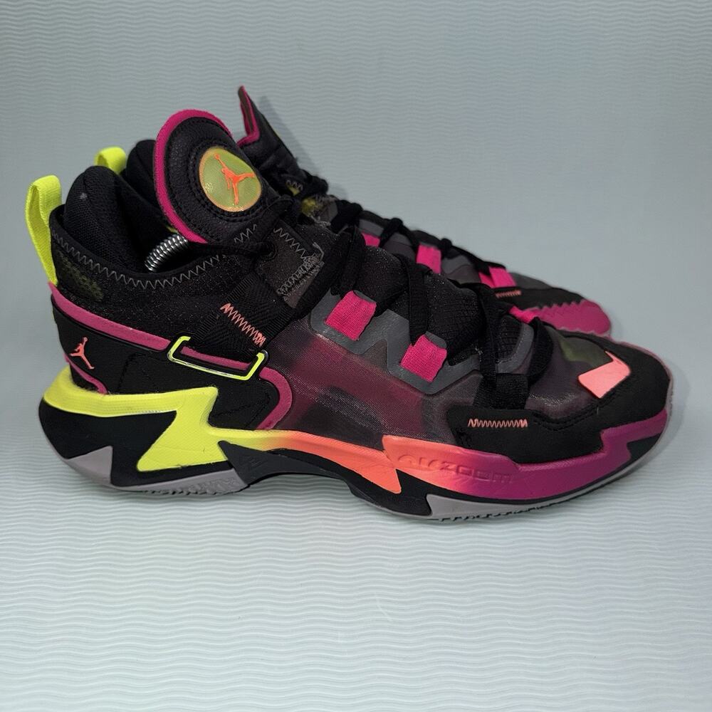 Jordan Why Not.5 Raging Grace Basketball Shoes Men Sz 10 DO8965 002 Bright Mango